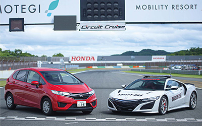 Drive your own car on the World Grand Prix Circuit!